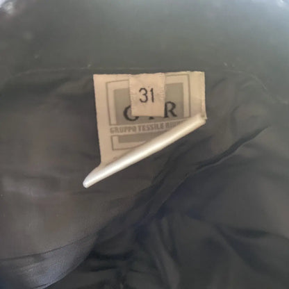 Helmut Lang - Archive Red Rubber Stripe Wool Jeans