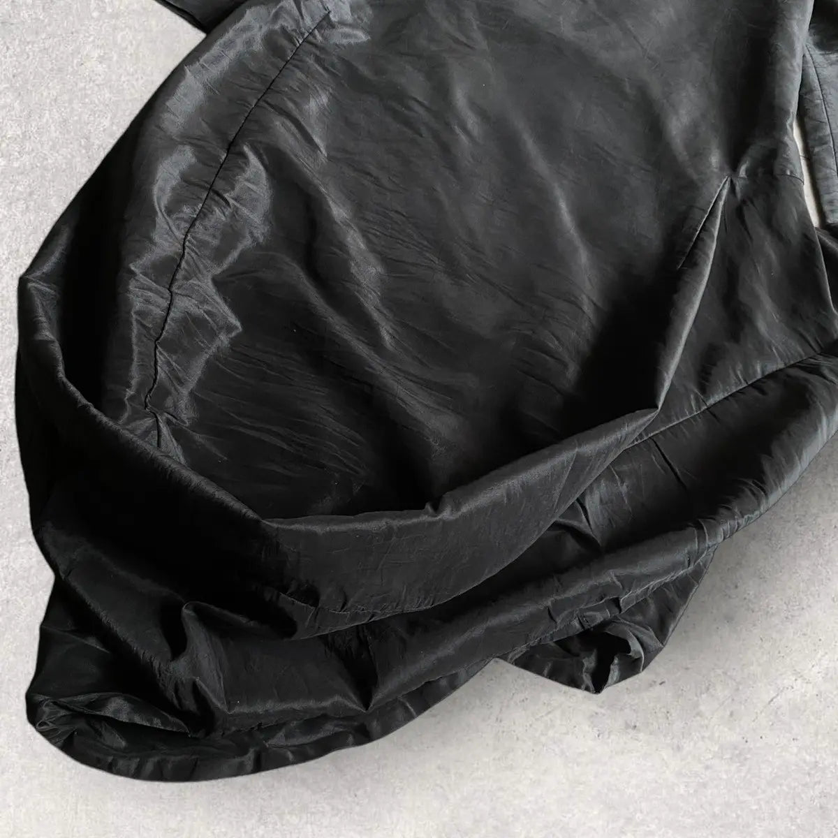 Yohji Yamamoto - SS01 Silk Blend Drape Coat