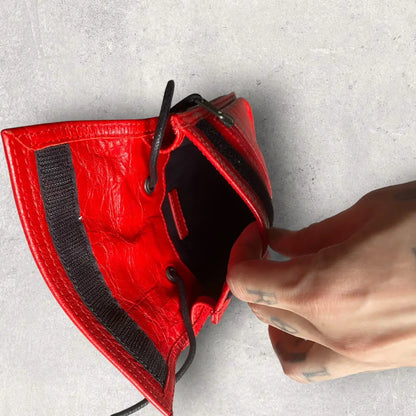 Balenciaga - Red Explorer Bag