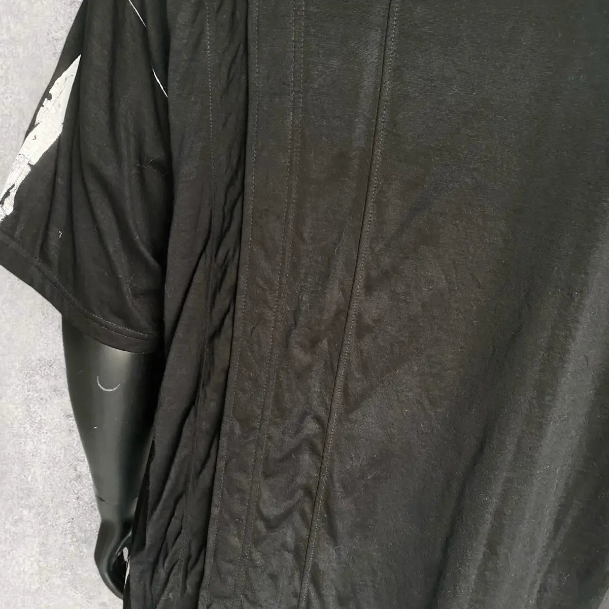 Yohji Yamamoto - YYPH Black OVP Cut And Sew T Shirt