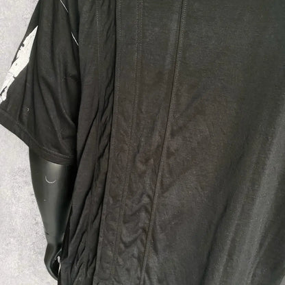 Yohji Yamamoto - YYPH Black OVP Cut And Sew T Shirt