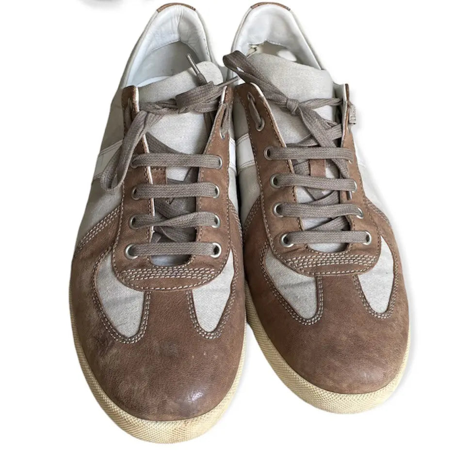 Dior Homme - B01 Canvas/Leather Sneakers
