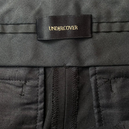 Undercover - Black Front Studded Cropped Trousers
