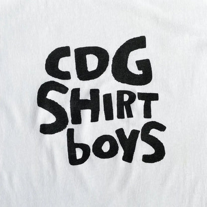 Comme des Garcons - SS17 Wide Neck Logo T Shirt