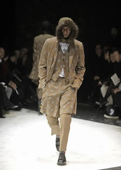 Comme des Garcons - Fall 10 Runway Strips Polka Dot Shirt
