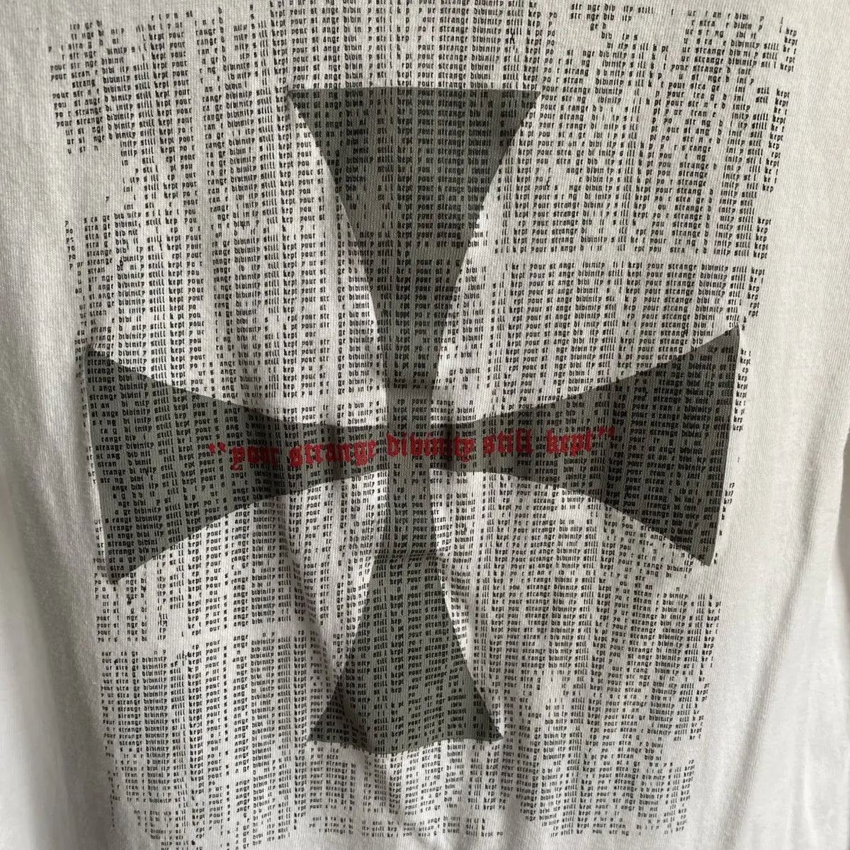 General Research - Vintage AW97 Cross T Shirt