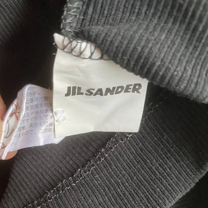 Jil Sander - Micro Ribbed Zip up Polo Shirt