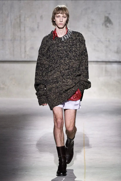 Dries Van Noten - Runway Fall20 Oversized Sweater