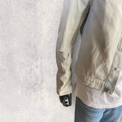 Helmut Lang - Vintage Broken Denim Slim Jacket Mid Wash