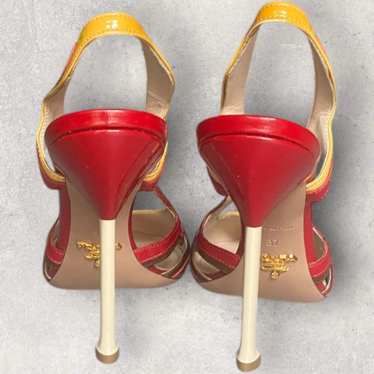 Prada - SS12 Red Patent Heels