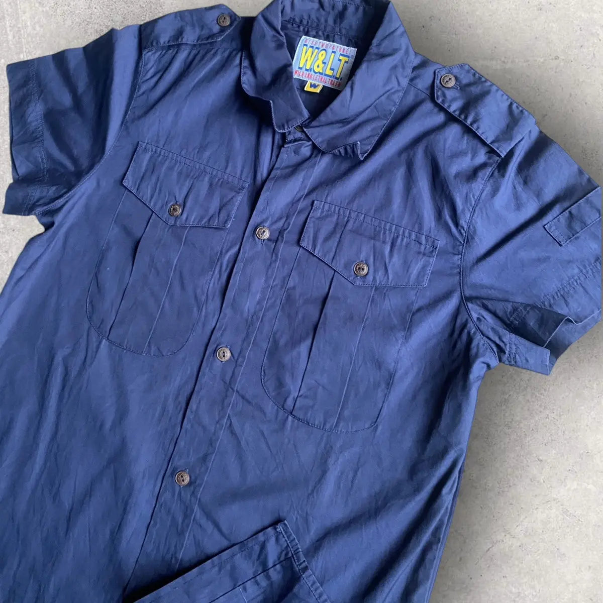 Walter Van Beirendonck - Vintage W&LT White Eagle Military Shirt