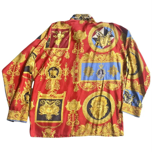 Versace - Vintage 1992 Istante Versace Silk Shirt
