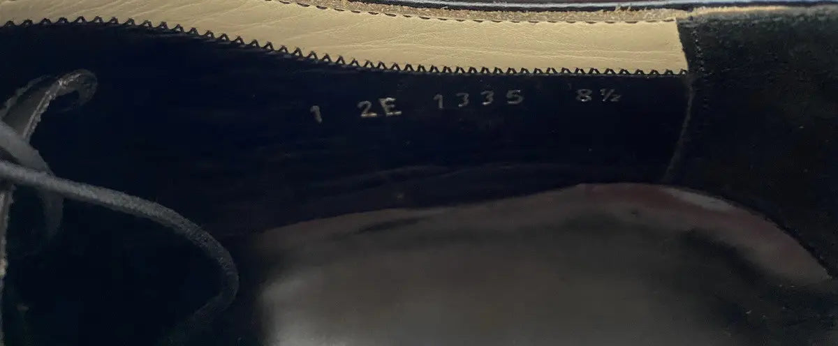 Prada - Deconstructed Leather Brogue Shoes Toe Cap