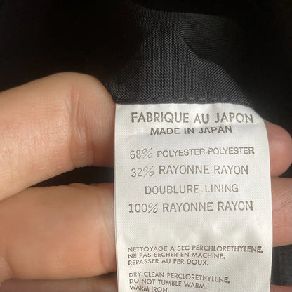 Yohji Yamamoto - AW98 Black Shiny Blazer “Dolls Movie”