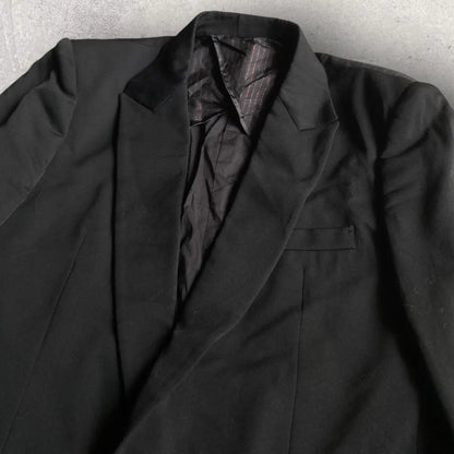 Number (N)ine : Wool Red Pinstriped back And Sleeves Blazer