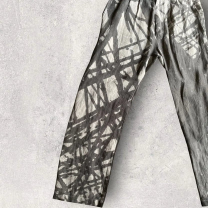 Nude: Masahiko Maruyama - SS24 “Distortion 3” Nude x Pr-y Trousers