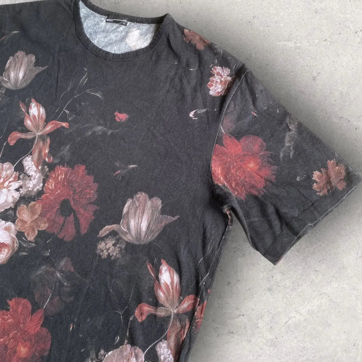 Lad Musician - SS21 Floral “New Order” Oversized Tee  Men's US S / EU 44-46 / 1•Used•