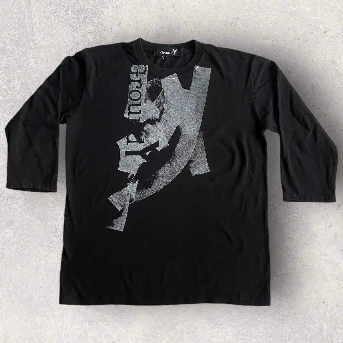 Yohji Yamamoto - Ground Y Brush Stroke Tee