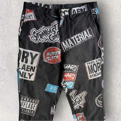 Doublet - SS16 Jacquard Woven Sticker Pant