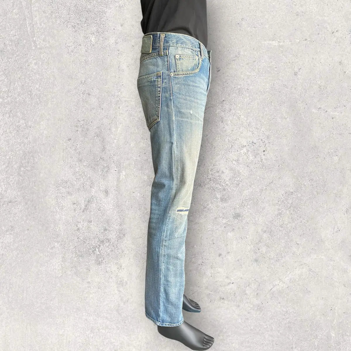 Visvim - Social Sculpture Damage Denim