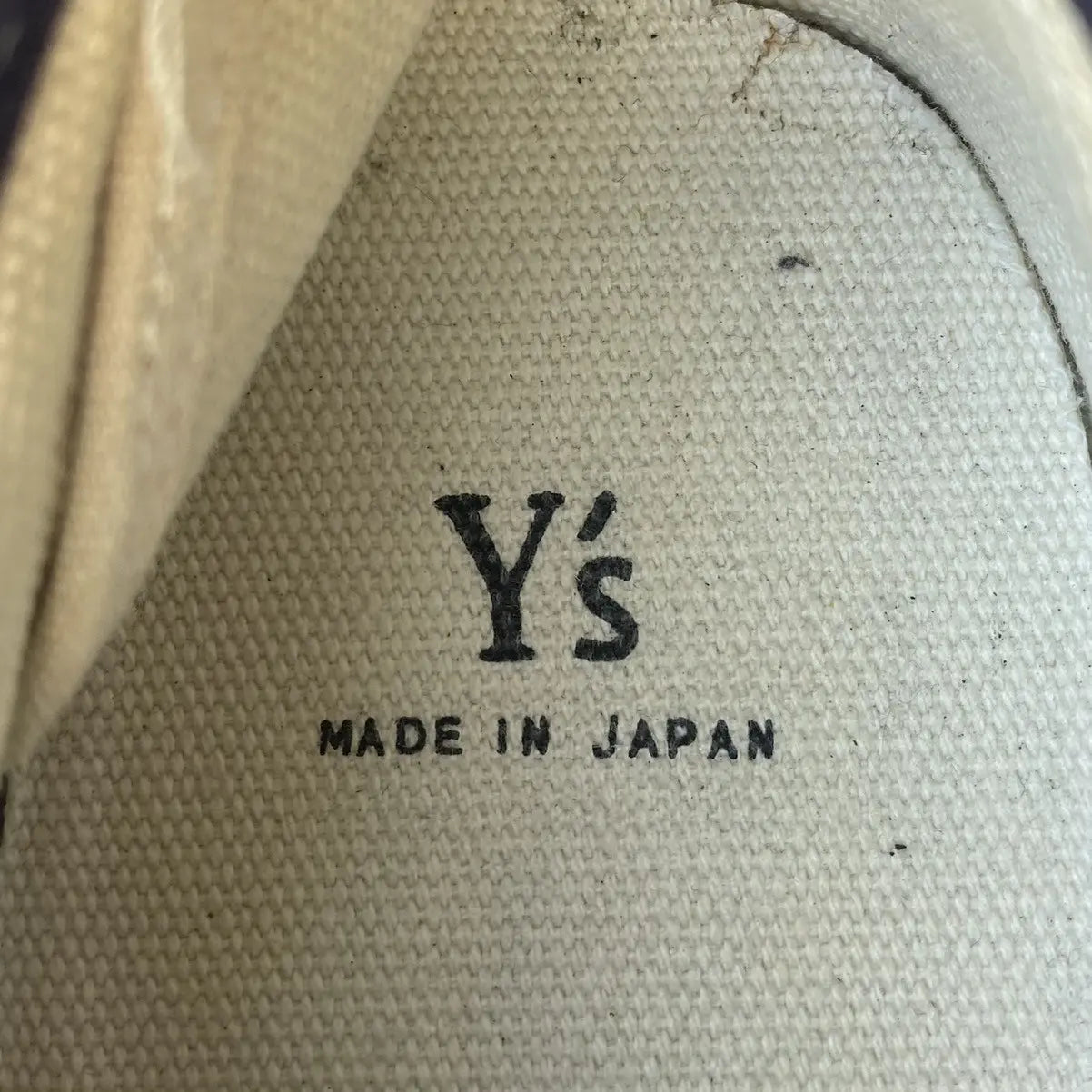 Yohji Yamamoto - Y’s Denim Patchwork Jack Purcell