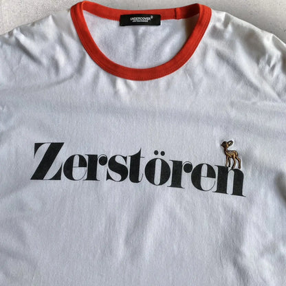 Undercover - Zerstoren Oversize Ringer T Shirt