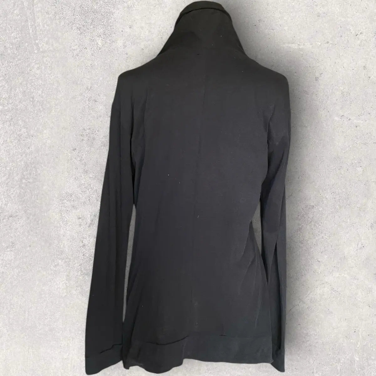 Ann Demeulemeester - 2000’s Asymmetric Jersey Cotton Jacket