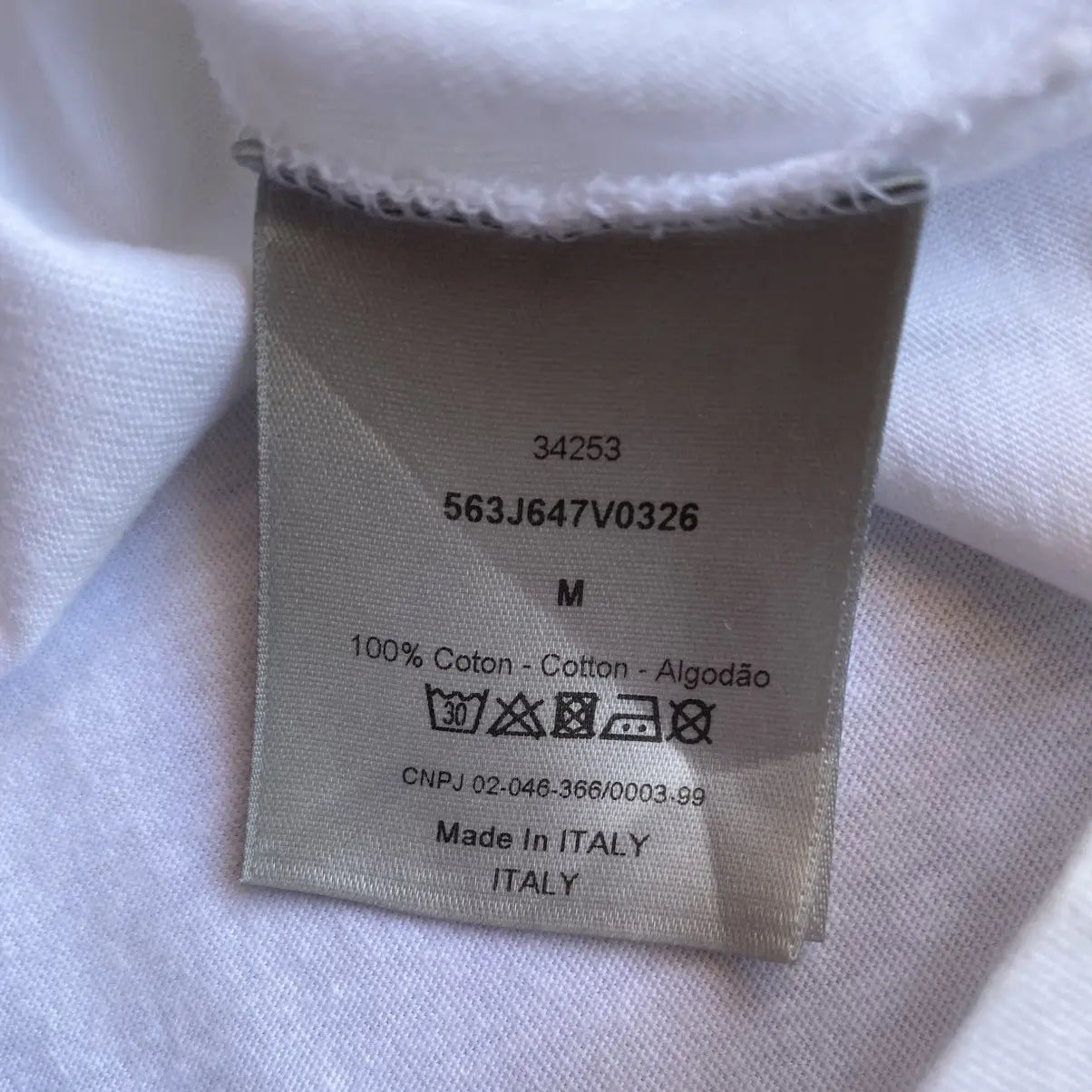 Dior Homme - Cut And Sew Panel T Short