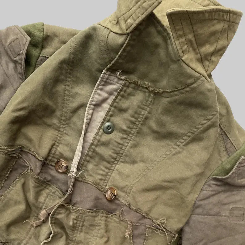 Comme des Garcons : Fall 2006 Deconstructed Military Coat