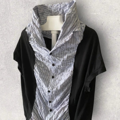 Yohji Yamamoto - Y’s Scrunch Cut And Sew Shirt