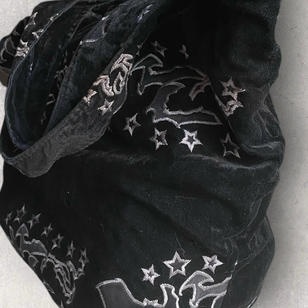 Undercover - AW02 “Witches Cell”Velour Tote Bag