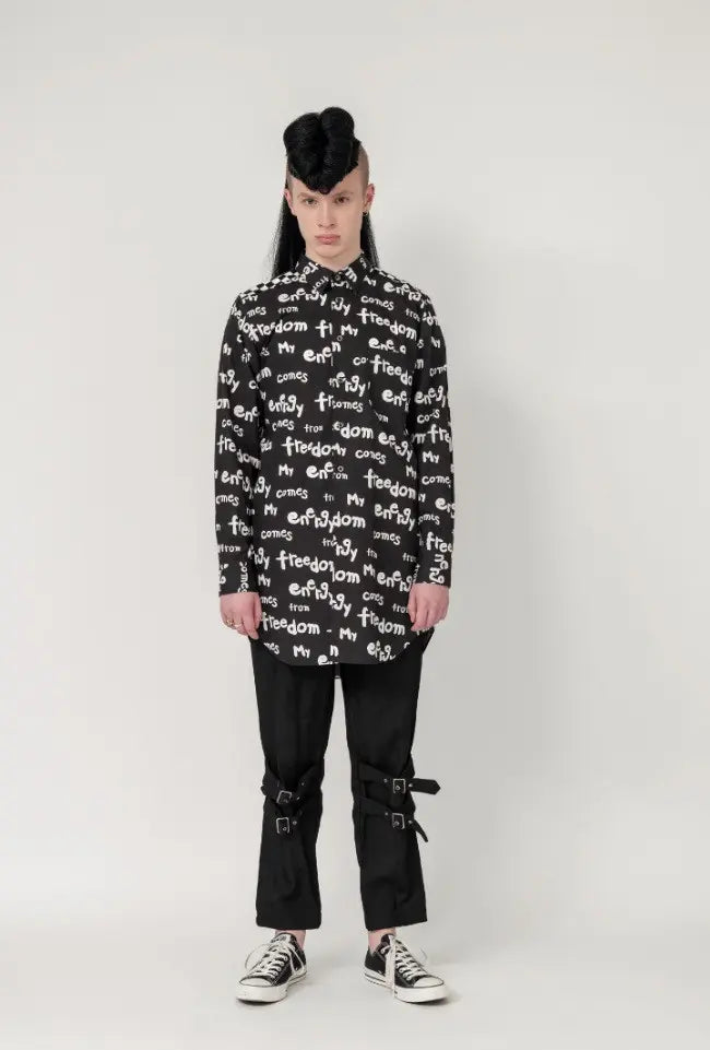 Comme des Garcons - Black CDG Bondage Pants