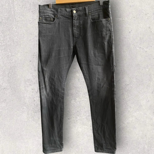 Saint Laurent Paris - Fall2016 Blk Chain D02 Jeans Hedi Slimane Era
