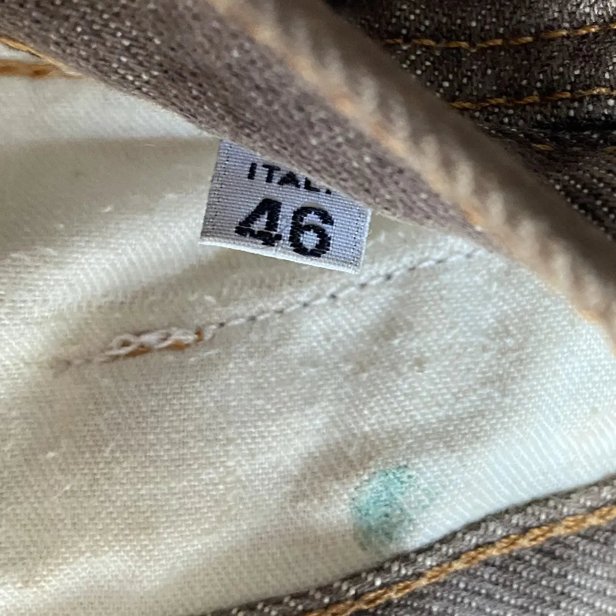 Maison Margiela - Margiela Brown Denim Anatomic Jeans