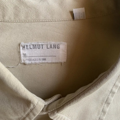 Helmut Lang  1998 Archive Military Shirt