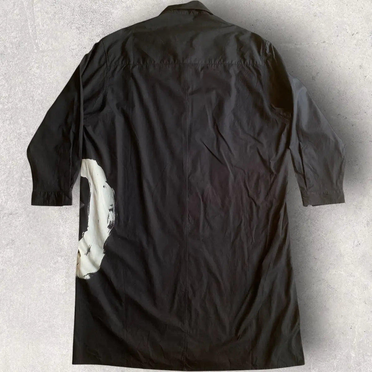 Yohji Yamamoto - Fall19 Black Scandal Print Shirt
