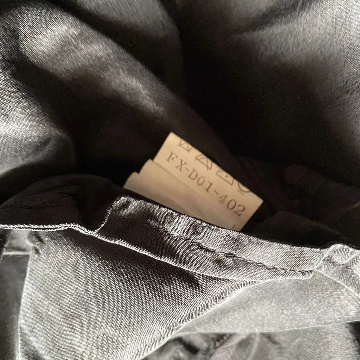 Yohji Yamamoto - SS01 Silk Blend Drape Coat