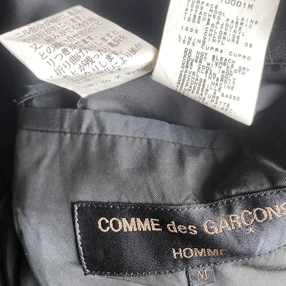 Comme des Garcons - Vintage 1996 Clear Vinyl Back Hem Blazer