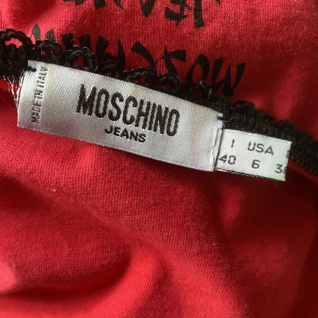 Moschino - Vintage Moschino Geisha Tank top
