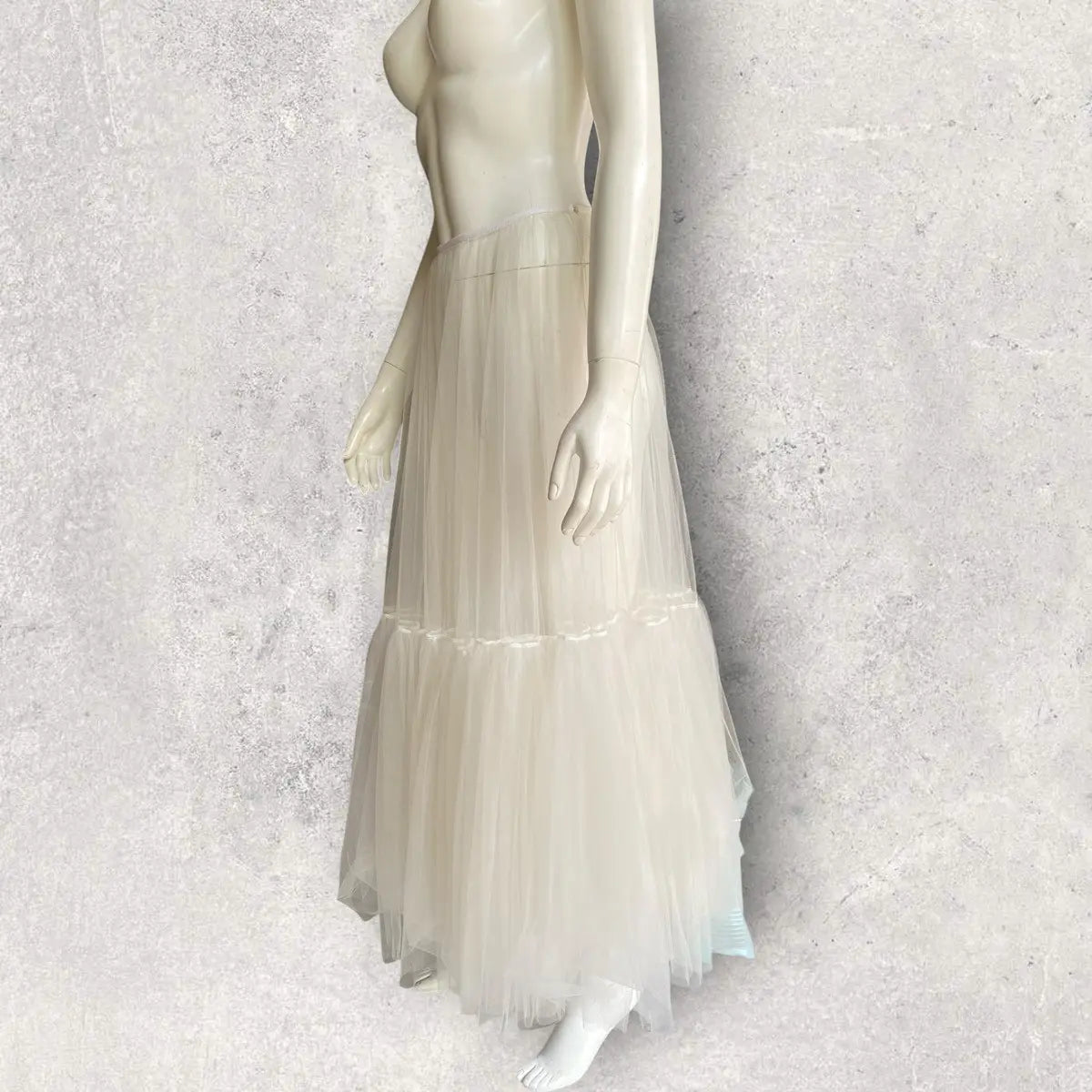 Dior - Christian Dior Mesh Tulle Skirt