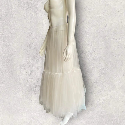 Dior - Christian Dior Mesh Tulle Skirt