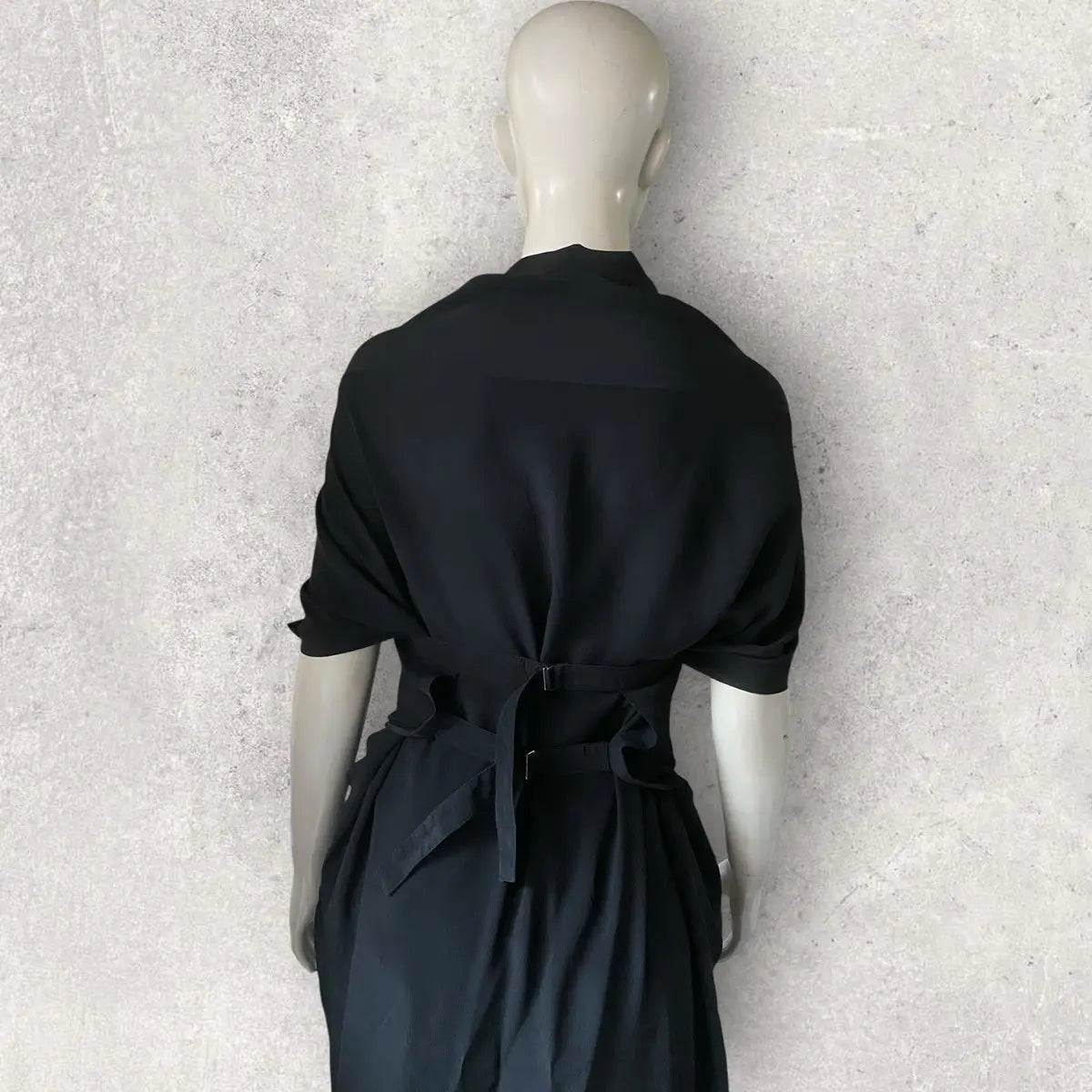Yohji Yamamoto - Vintage AW95 Rayon Bondage Dress