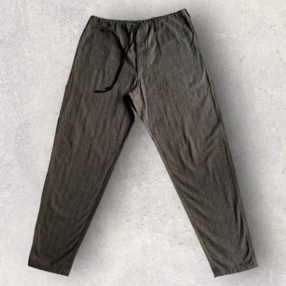 Yohji Yamamoto - Y’s For Men Herringbone Relax Drawstring Pants