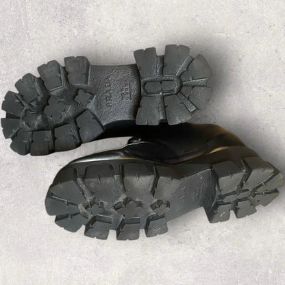 Prada - Monolith Lace Shoes