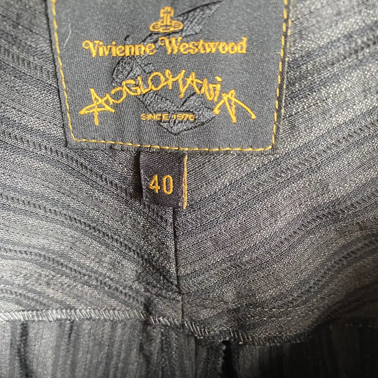 Vivienne Westwood - Anglomania Grey Stripe Trousers