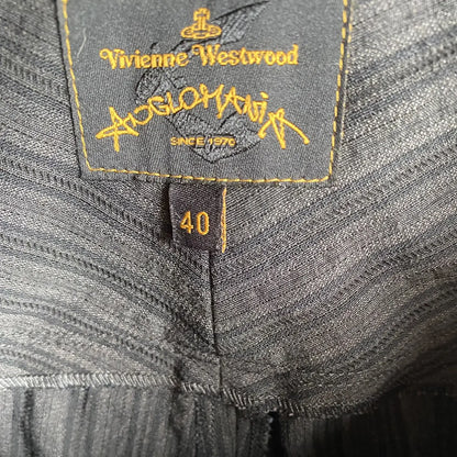 Vivienne Westwood - Anglomania Grey Stripe Trousers