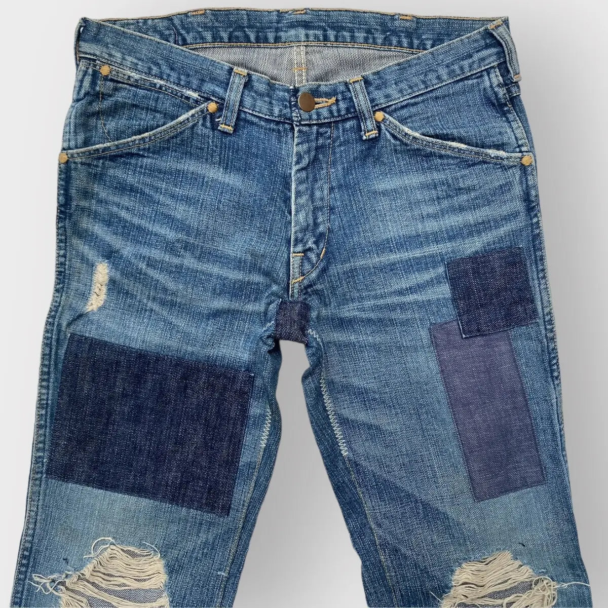 Number (N)ine : Runway Touch Me I’m Sick Patchwork Jeans