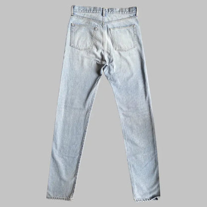 Saint Laurent Paris - Fall 2017 Light Blue Slim Fit Jeans