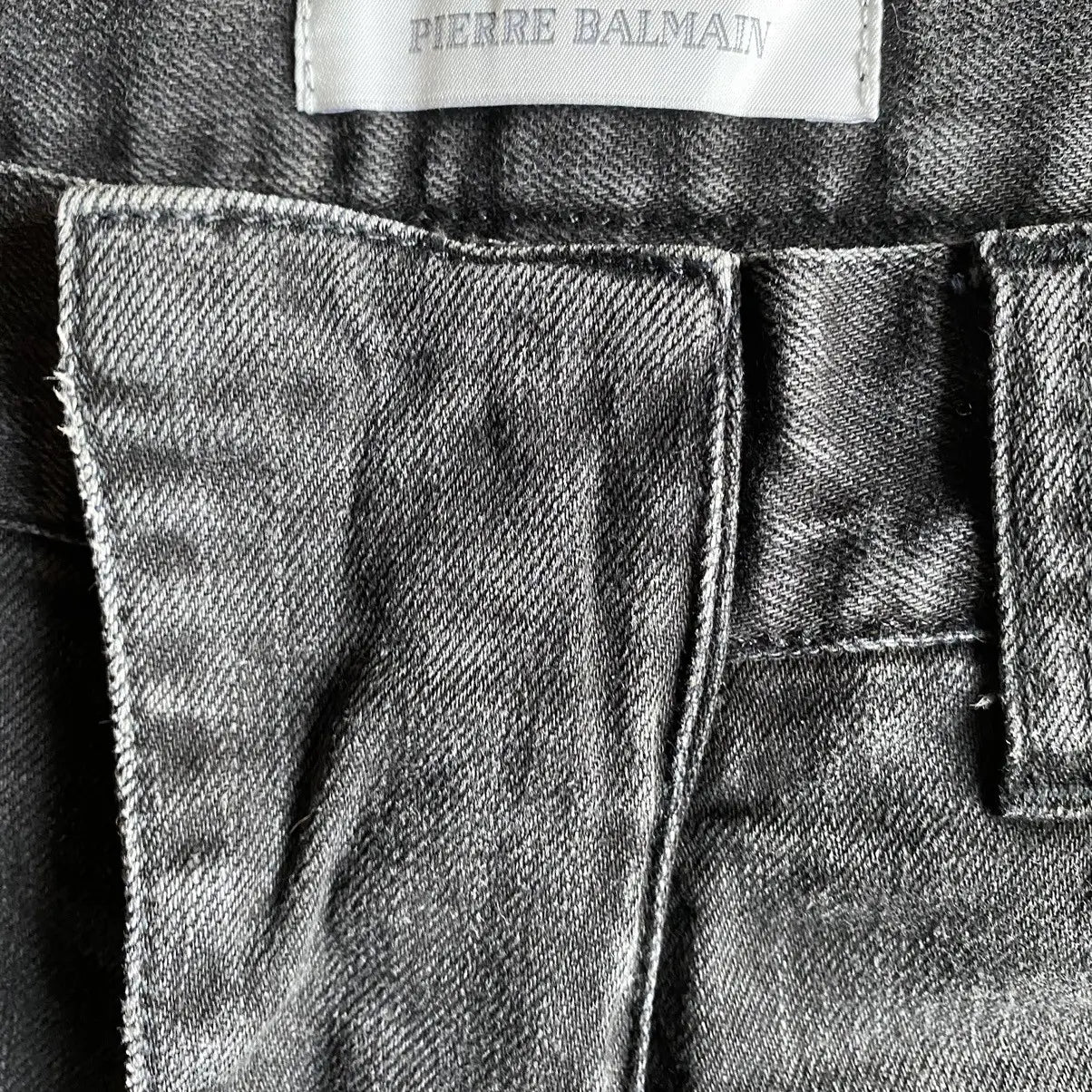 Balmain - Pierre Balmain Side Lace Biker Jeans  Men's US 35•Gently Used