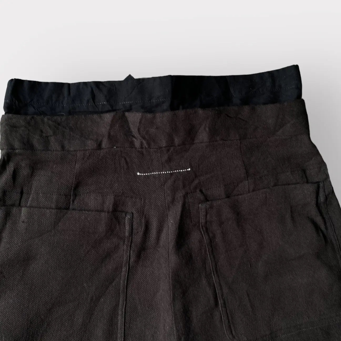Maison Margiela - SS15 MM6 Double Waist Drawstring Pants